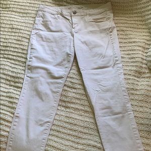 White American Eagle Jeggings